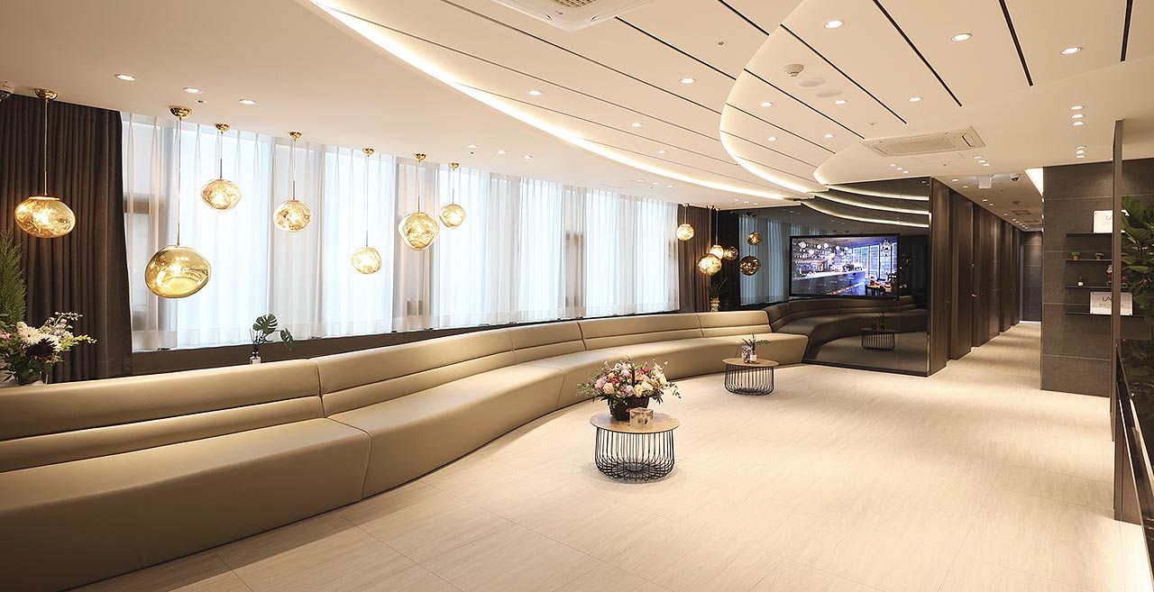 LANTE OBGYN clinic interior, Gangnam Seoul